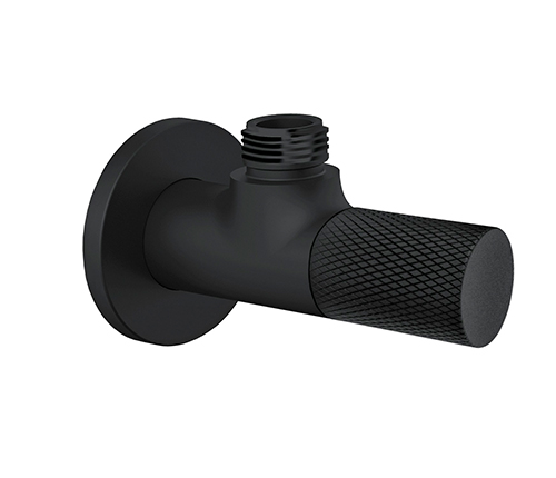 Ugaoni ventil 1/2" x 3/8" - S.2 - BLACK