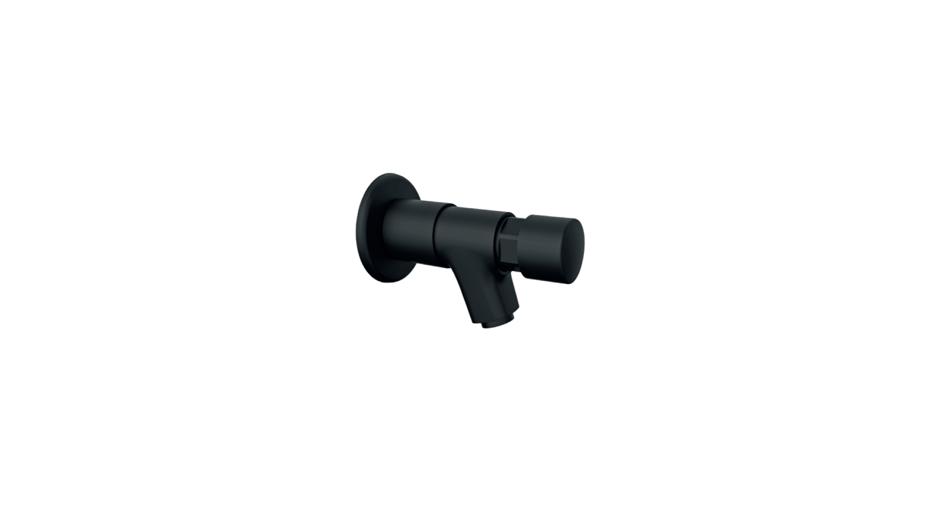Zidni ventil - fiksni izliv BLACK — detalj