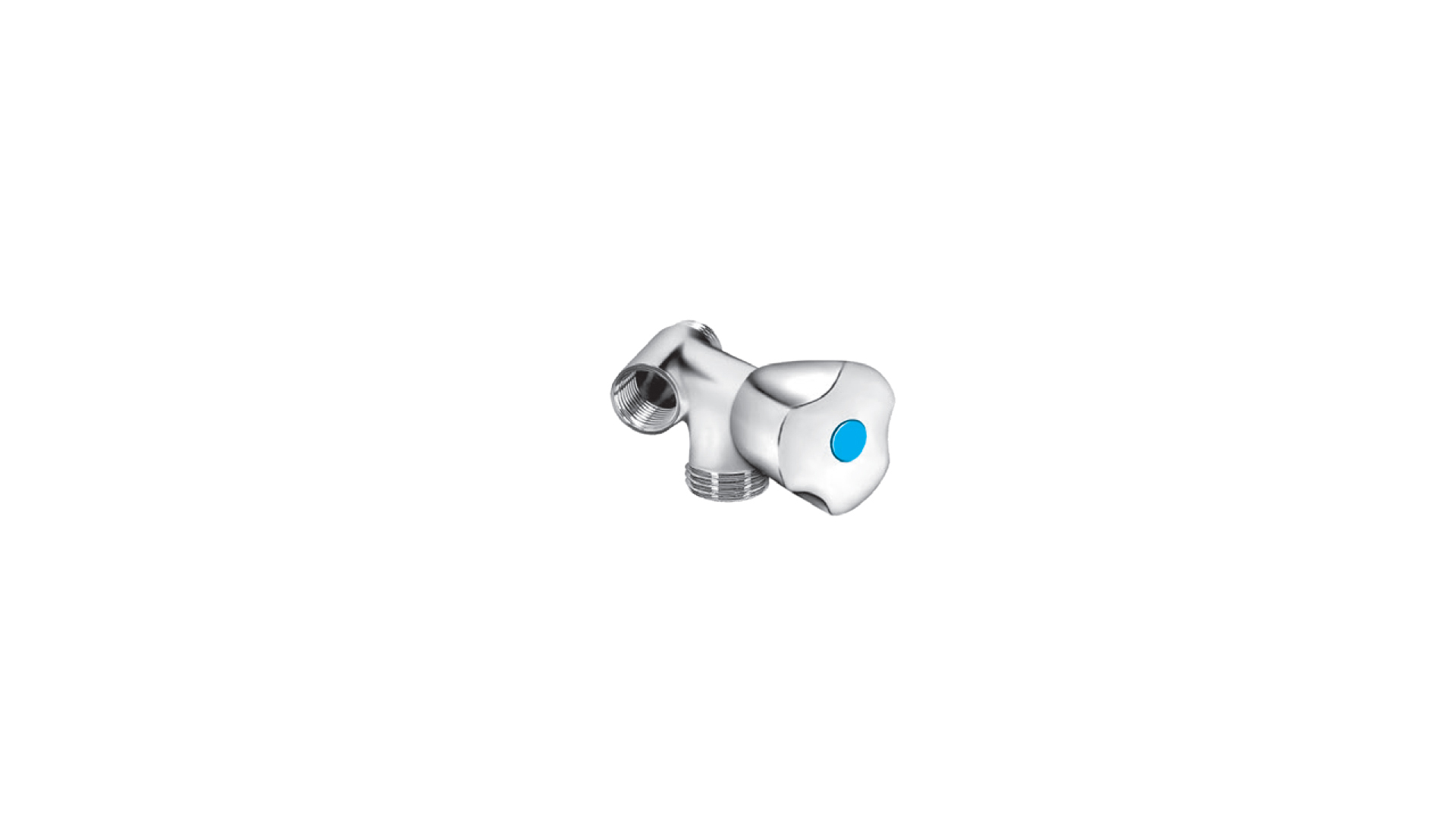 Priključno-prolazni ventil 1/2 " sa priključkom 3/4 " — detalj