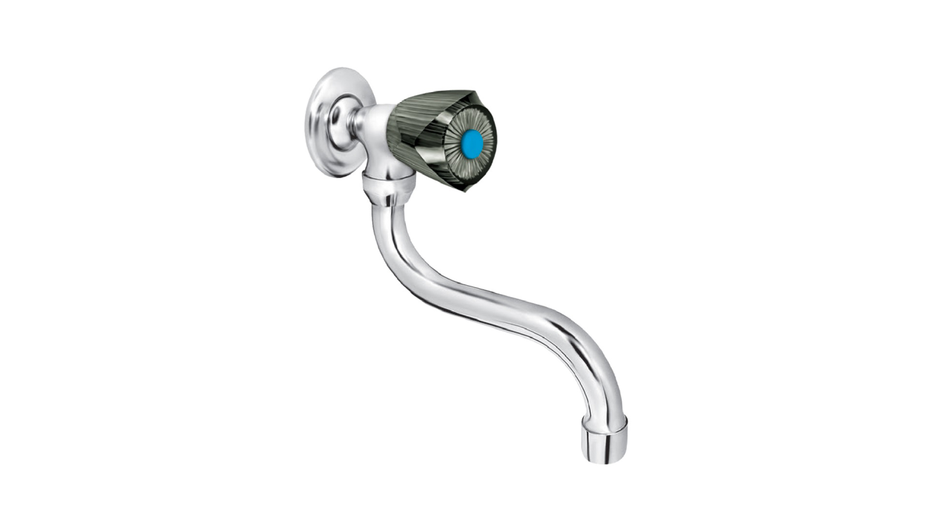 Zidni ventil 1/2 " g.deo - donji izliv ø 18 mm - piccolo — detalj