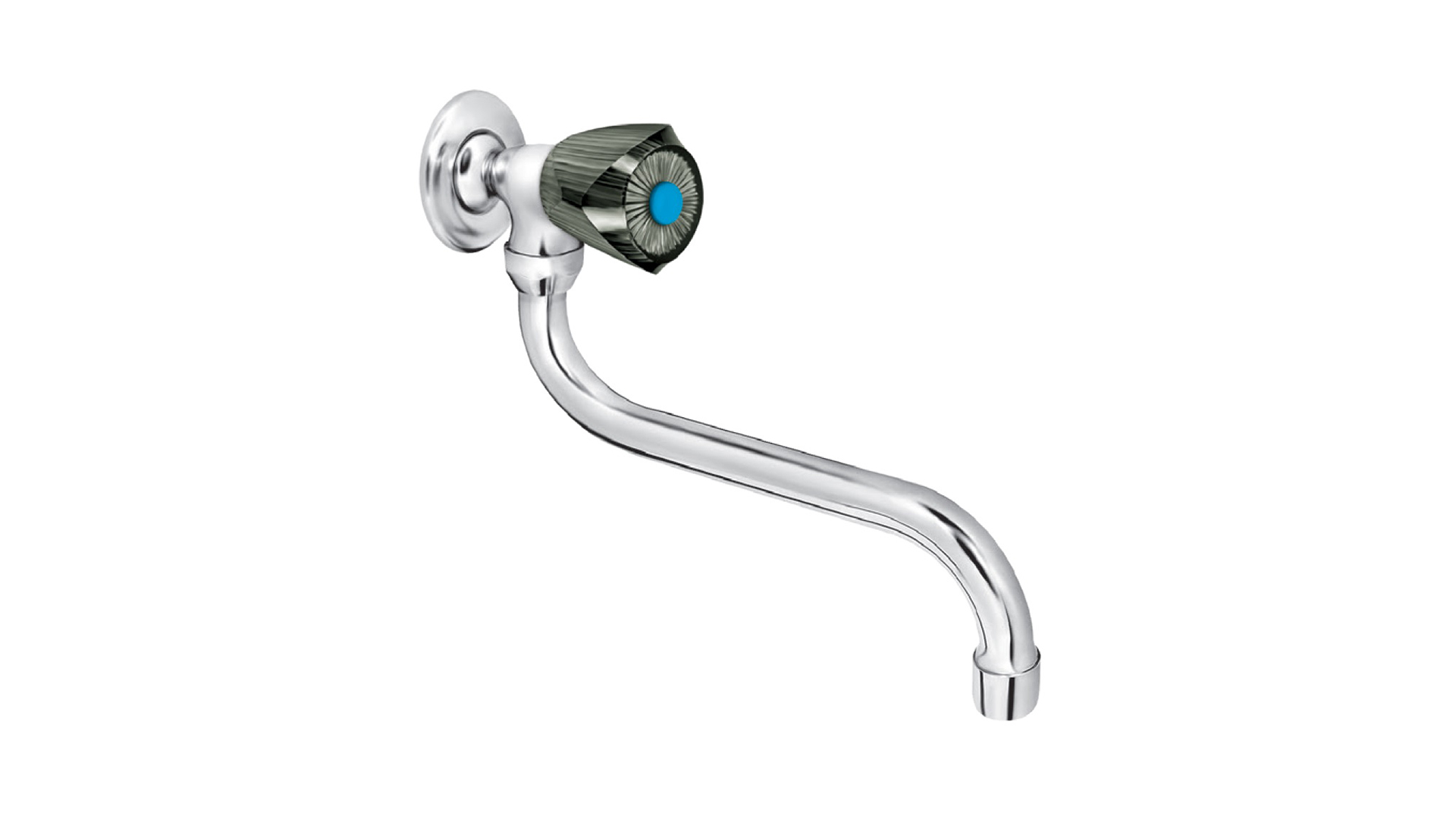 Zidni ventil 1/2" g.deo - donji izliv ø18 mm — detalj