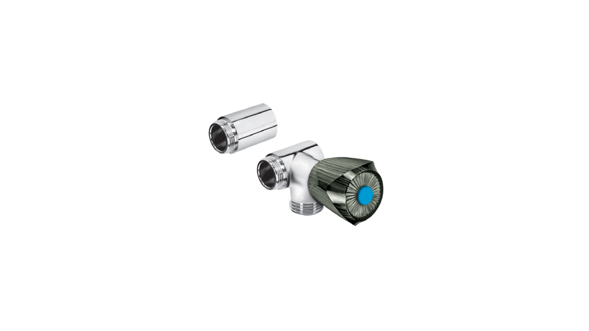 Priključno-prolazni ventil sa priklj. 3/4", za baterije — detalj