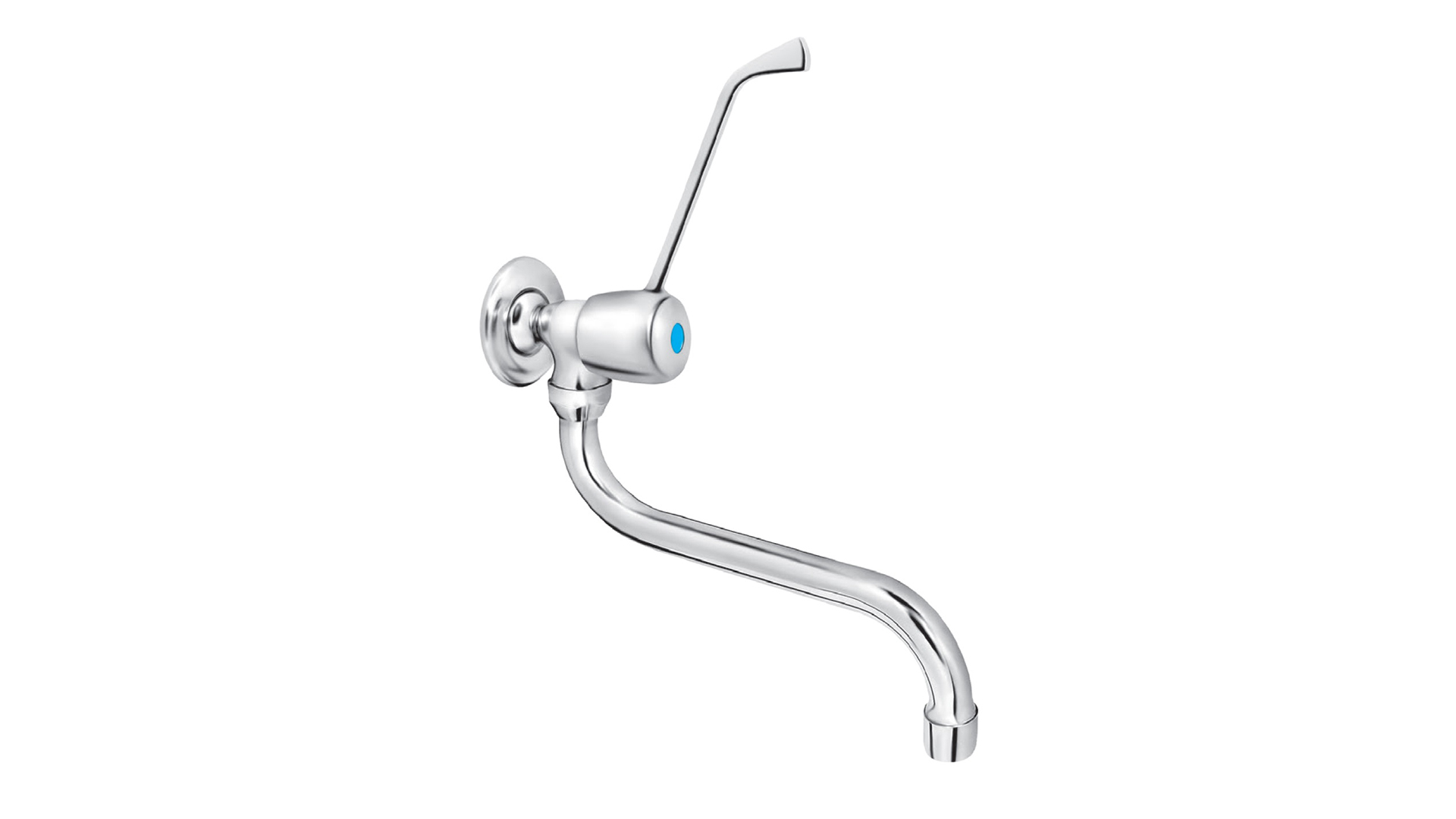 Zidni ventil 1/2" g.deo - donji izliv ø18 mm — detalj