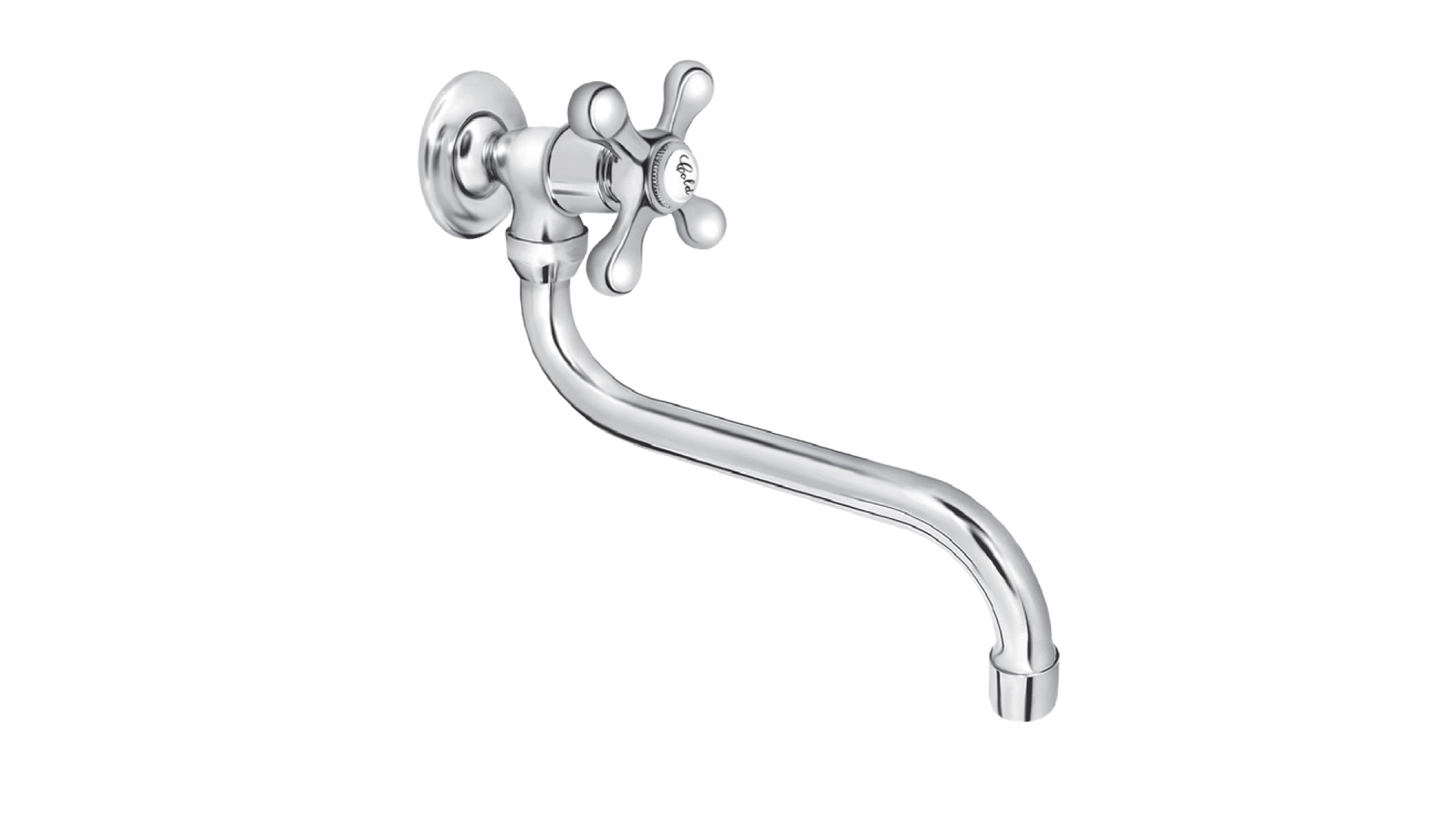 Zidni ventil 1/2" g.deo - donji izliv ø18 mm — detalj