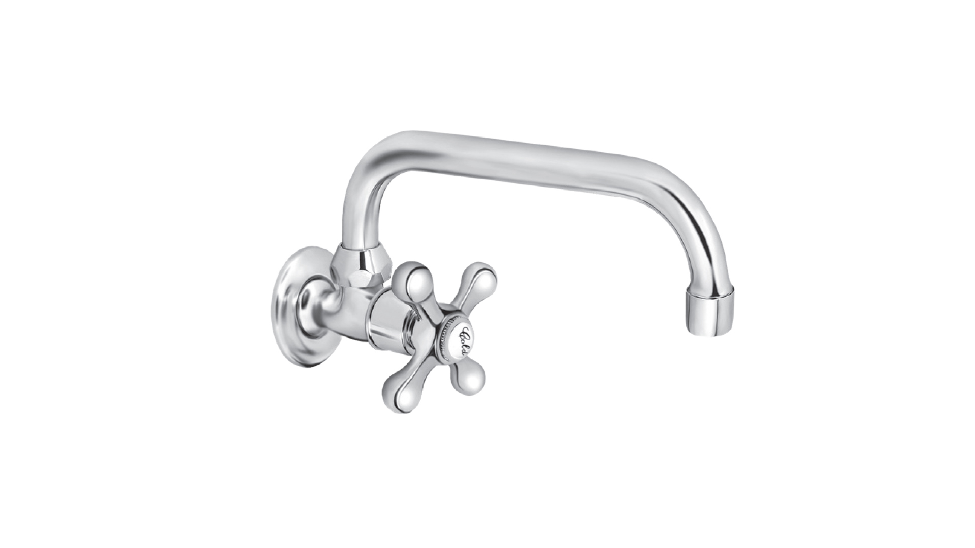 Zidni ventil 1/2" g.deo - gornji izliv ø18 mm — detalj