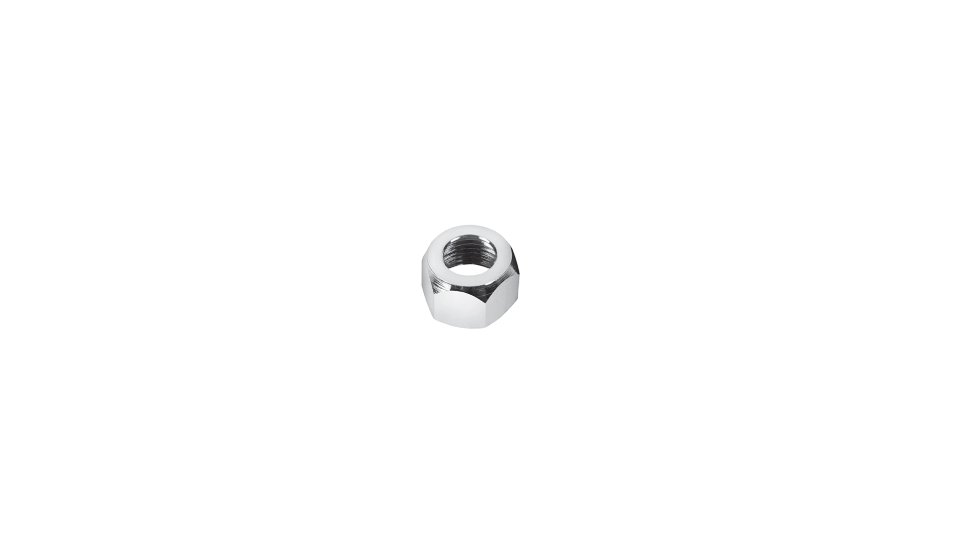 Navrtka 3/8" bez zaptivača - hromirana ø 12mm — detalj