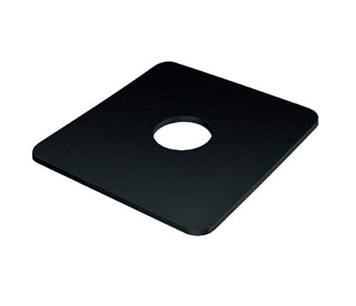 Set rozete 1/2" - 100 x 100 mm BLACK