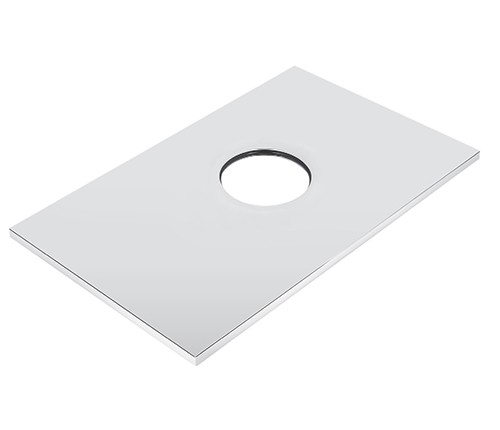 Rozeta za uzidnu bateriju bez prebacivača 120 x 190 mm