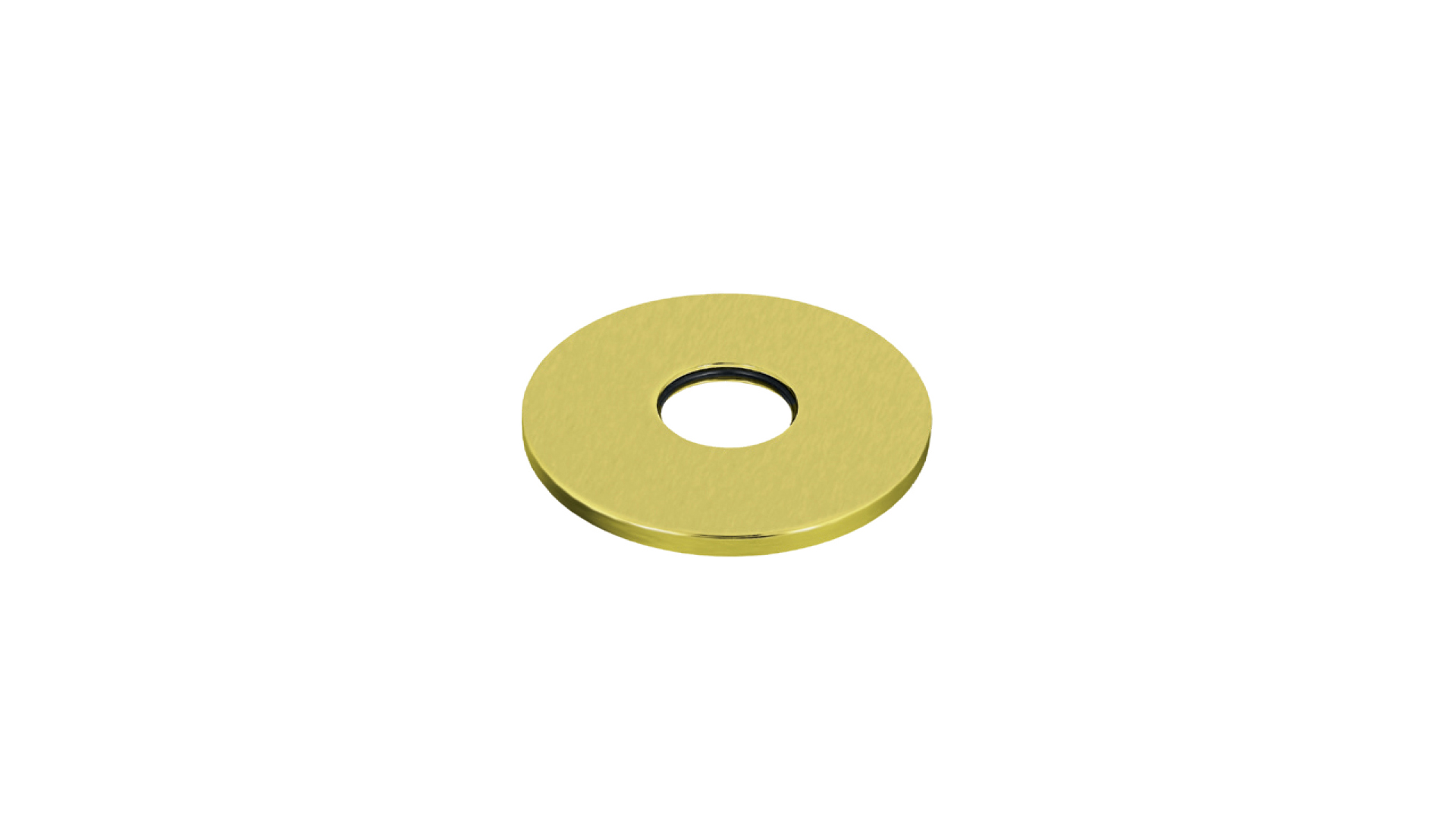 Rozeta za uzidnu bateriju za lavabo - izliv D. 75 mm - GOLD — detalj