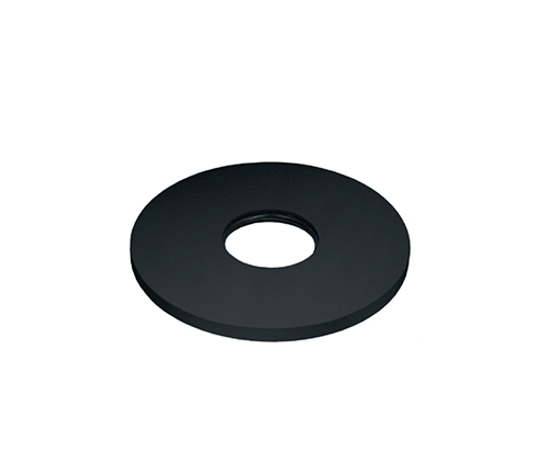 Rozeta za uzidnu bateriju za lavabo - izliv D. 75 mm - BLACK