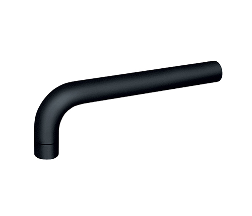 Izliv sa rozetom sa perlatorom duž. 230 mm - BLACK