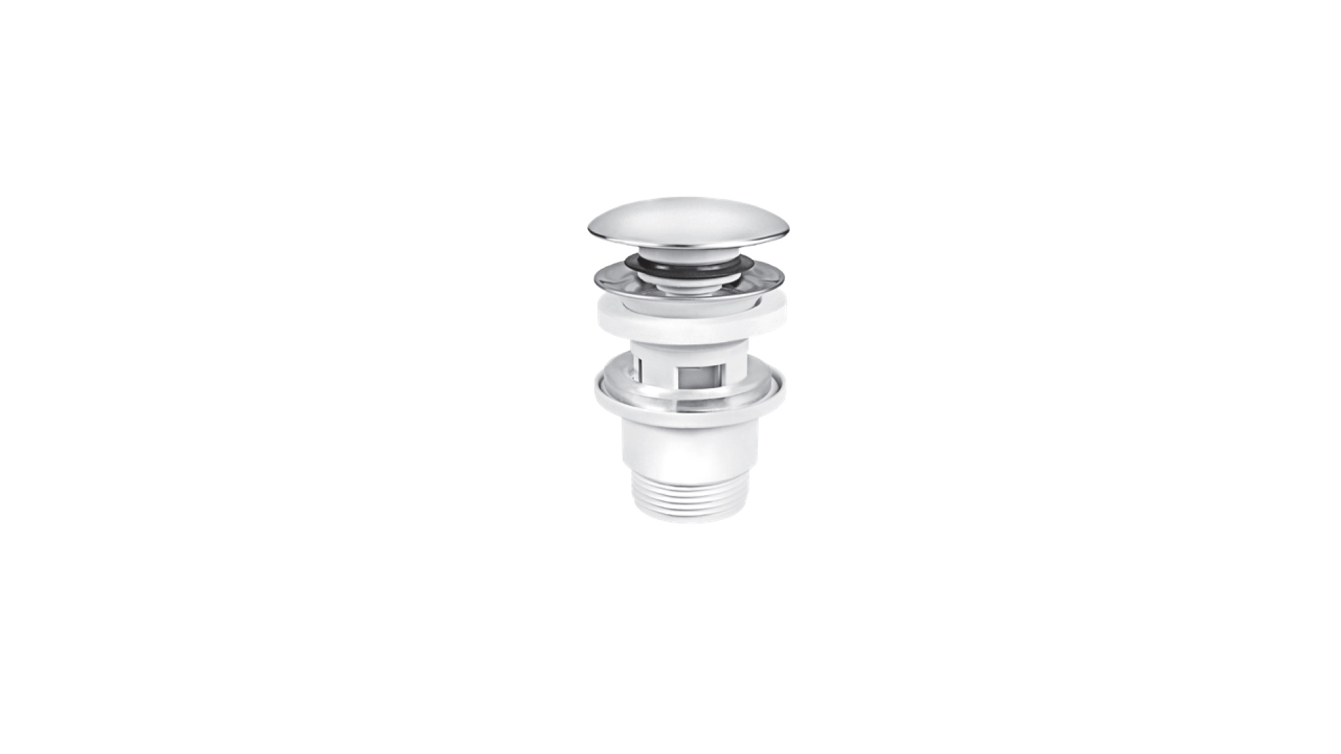 Odlivni ventil 5/4" sa klik-klak mehanizmom - NOVI MODEL — detalj