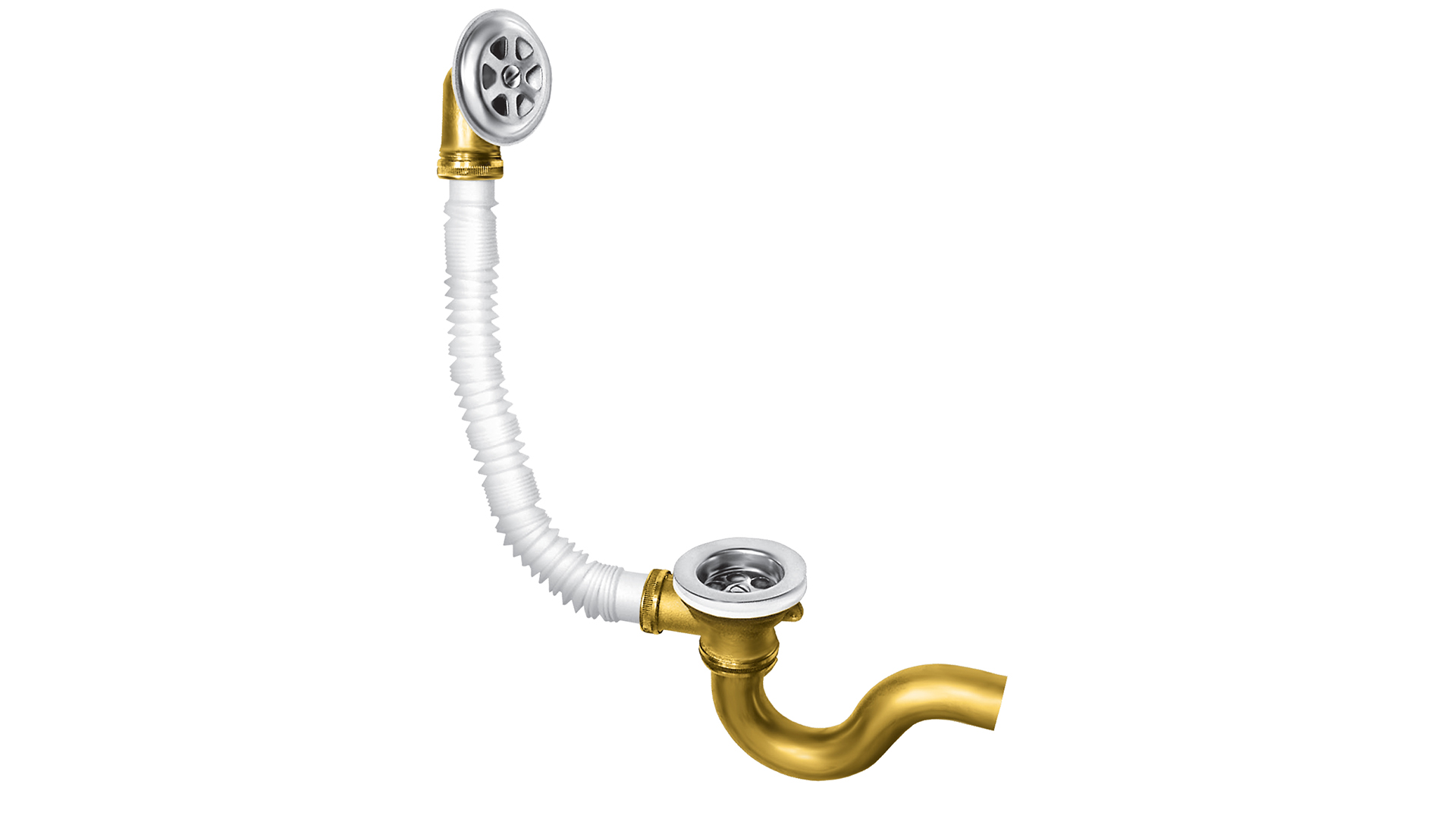 Sifon za kadu - flex - 5/4" — detalj