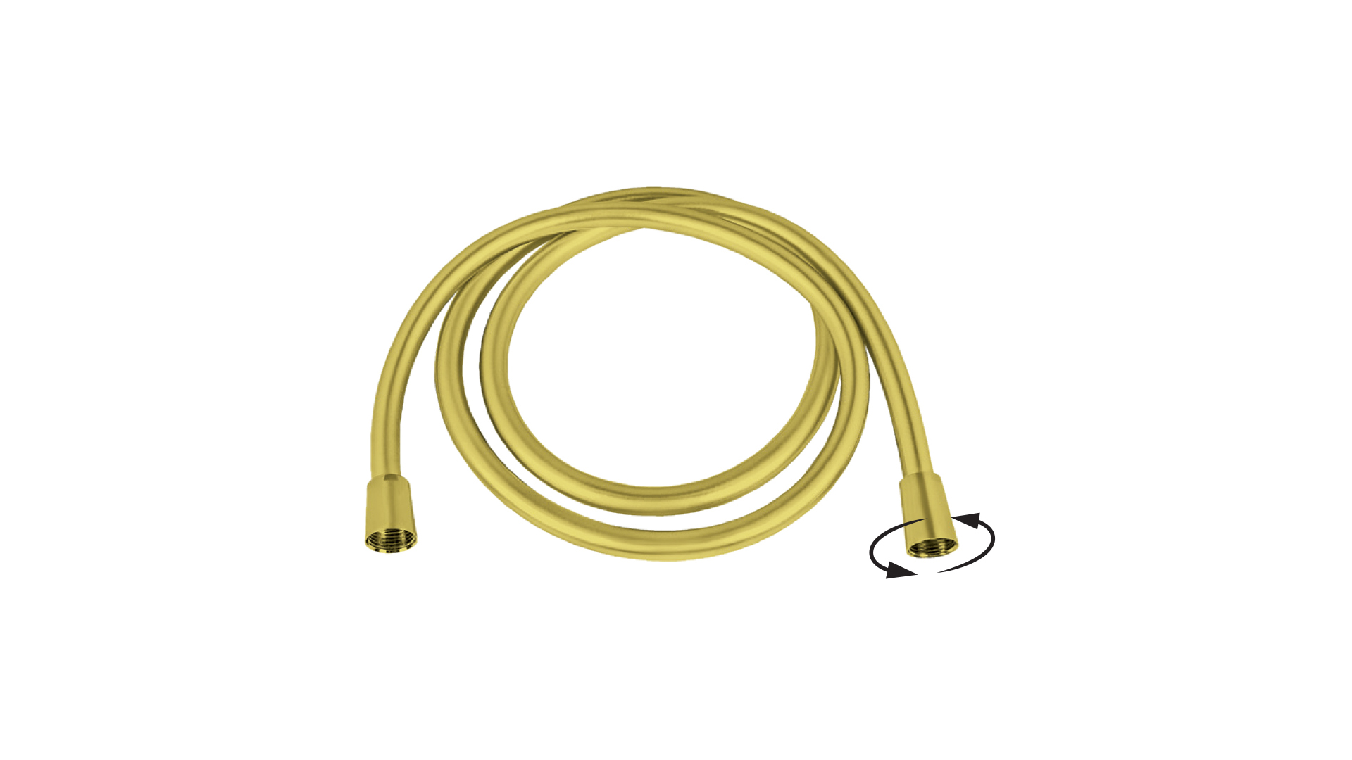 Tuš crevo 150 cm - S.2 GOLD — detalj