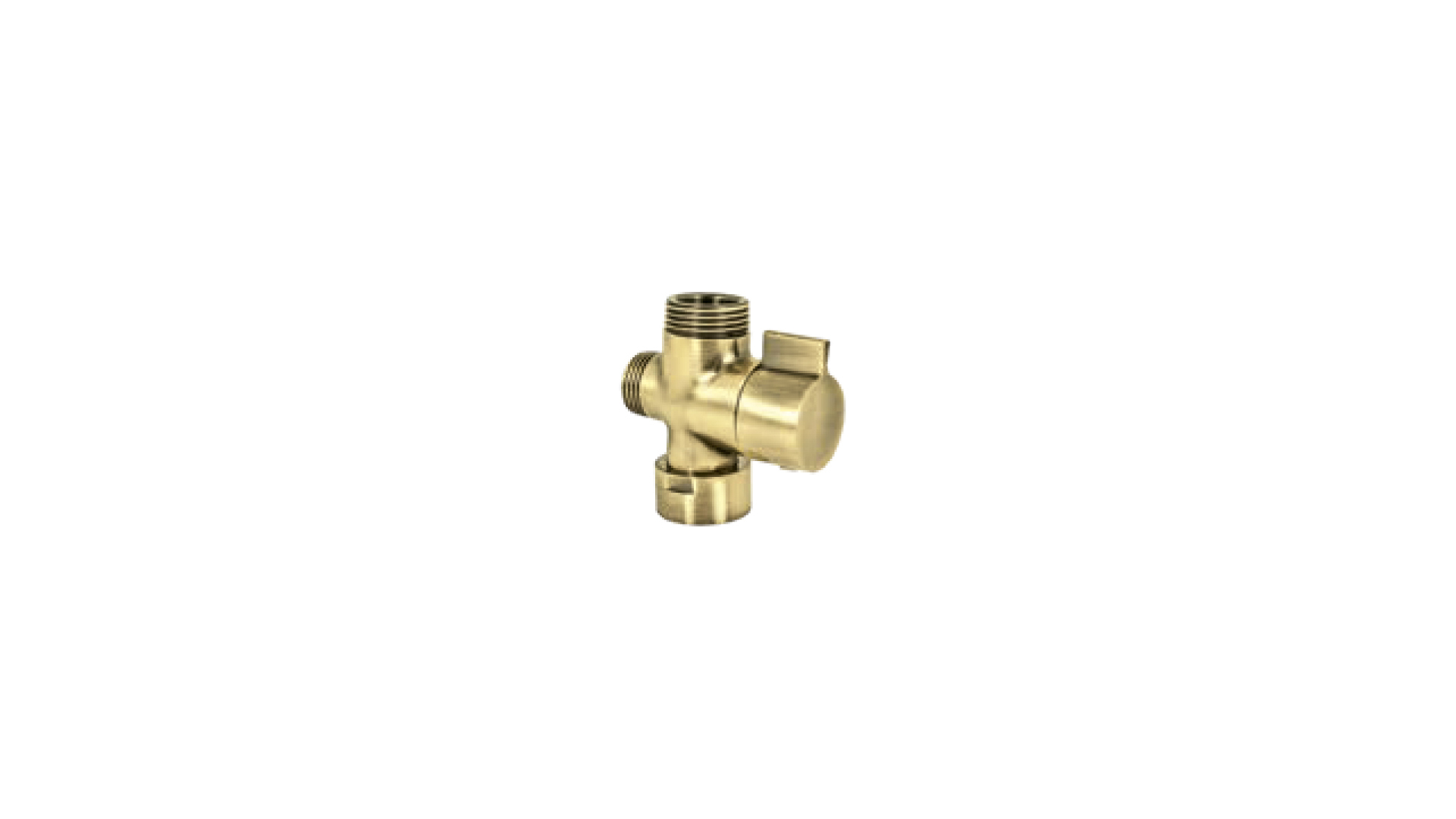 Krstak - prebacivač 1/2 " x 3/4 " x 3/4 "- BRONTEE — detalj