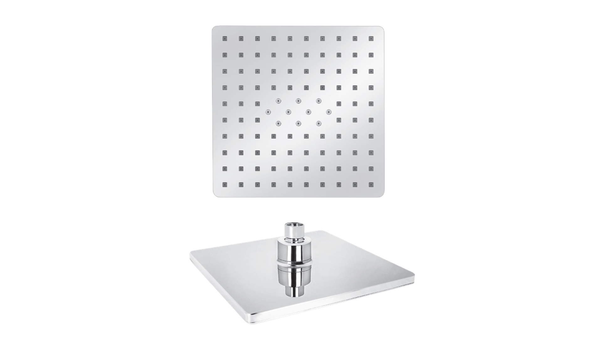 Tuš ruža 1/2"- QUADRO 210 x 210mm - *9lit/min — detalj