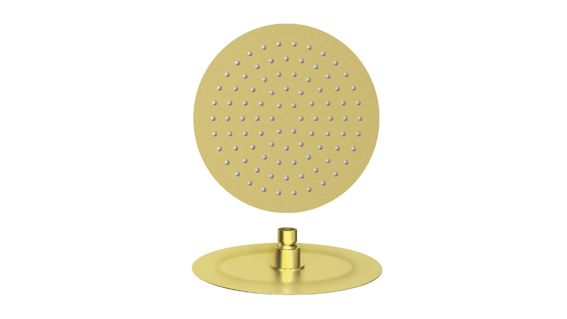 Tuš ruža 1/2" - D.250mm - S.2 GOLD - *6lit/min — detalj