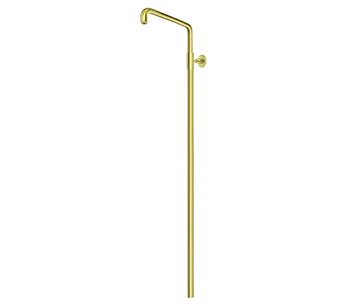 Cev usposnkog tuša ø 25 mm - S.2 GOLD - priklj. 18 mm