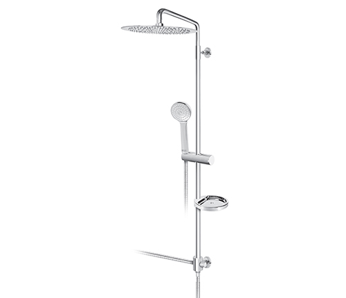 Konzola tuša - komplet STOLZ - Inox D.300mm
